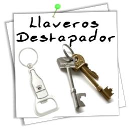 llaveros promocionales destapador